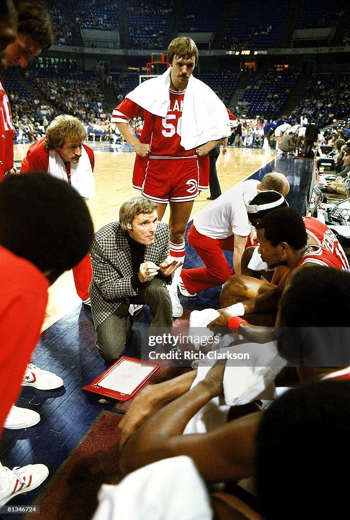 Atlanta Hawks Coach Hubie Brown