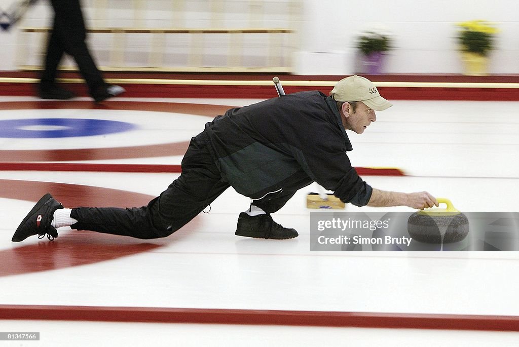 Fargo-Moorhead's Paul Johnson, 2003 North Dakota Curling Championship