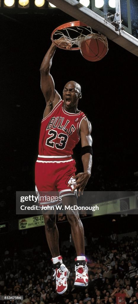 Chicago Bulls Michael Jordan...
