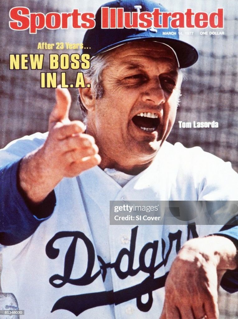 Los Angeles Dodgers Manager Tommy Lasorda