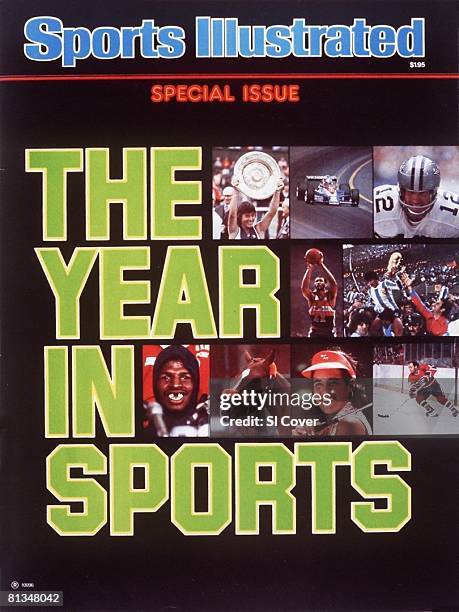 February 15, 1979 Sports Illustrated via Getty Images Cover, Sports: The Year in Sports Issue, Top Row: Tennis: Wimbledon, Czechoslovakia Martina...