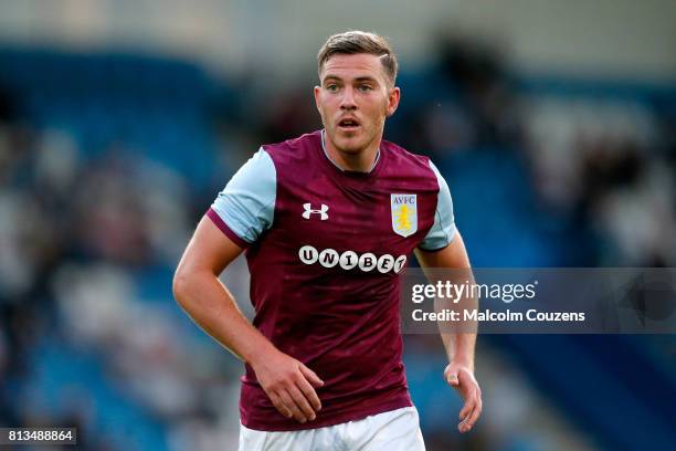 Jordan Veretout of Aston Villa during the Pre-Season Friendly between AFC Telford United and Aston Villa at New Bucks Head Stadium on July 12, 2017...