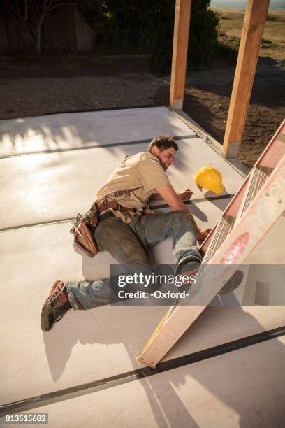 home building - injury - personal injury claim stock pictures, royalty-free photos & images