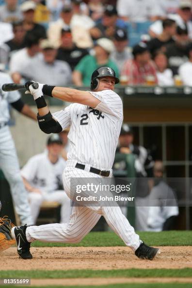 Chicago White Sox Aj Pierzynski In Action At Bat Vs Texas Rangers News Photo Getty Images