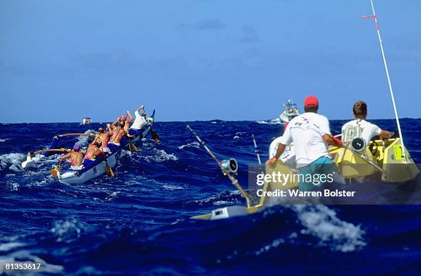 Outrigger Boat Racing Outrigger Canoe Race Photos and Premium High Res Pictures - Getty Images