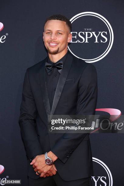 Stephen Curry attends The 2017 ESPYS at Microsoft Theater on July 12, 2017 in Los Angeles, California.
