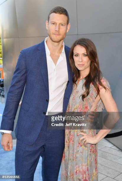 Actor Tom Hopper at the Los Angeles Premiere for the seventh season of HBO's "Game Of Thrones" at Walt Disney Concert Hall on July 12, 2017 in Los...