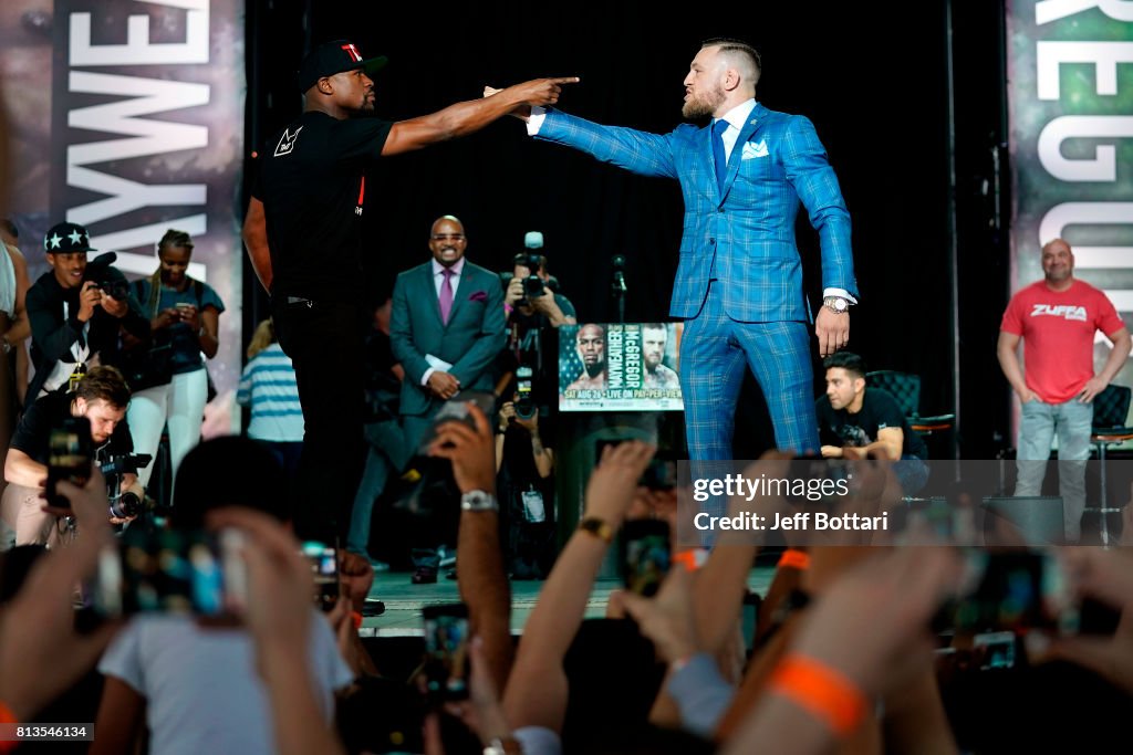 Floyd Mayweather Jr. v Conor McGregor World Press Tour - Toronto