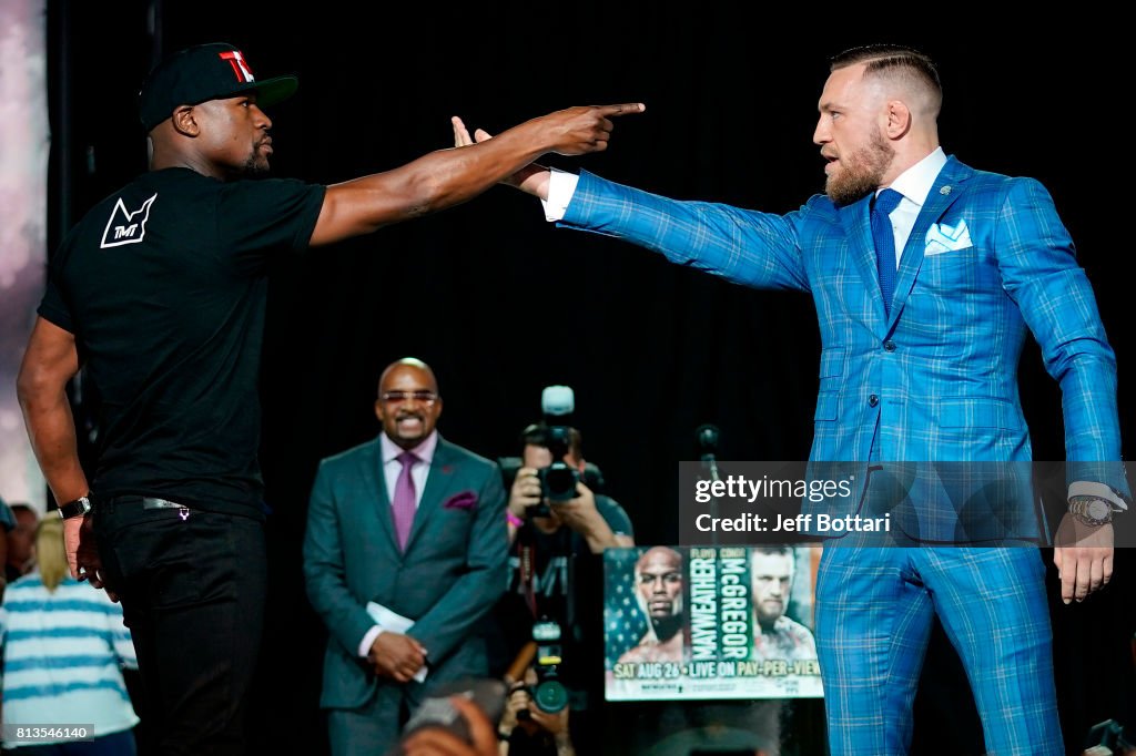 Floyd Mayweather Jr. v Conor McGregor World Press Tour - Toronto