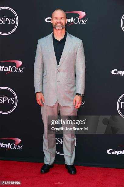 David Ross arrives at the 2017 ESPYS at Microsoft Theater on July 12, 2017 in Los Angeles, California.