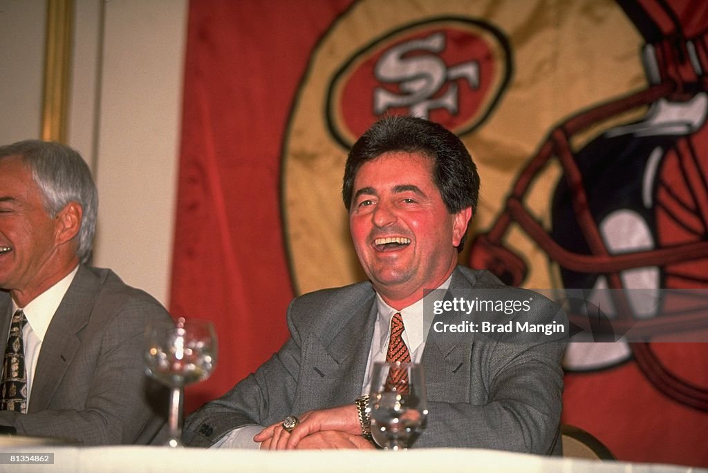 Carmen Policy Closeup of San Francisco 49ers general manager Carmen Policy during
