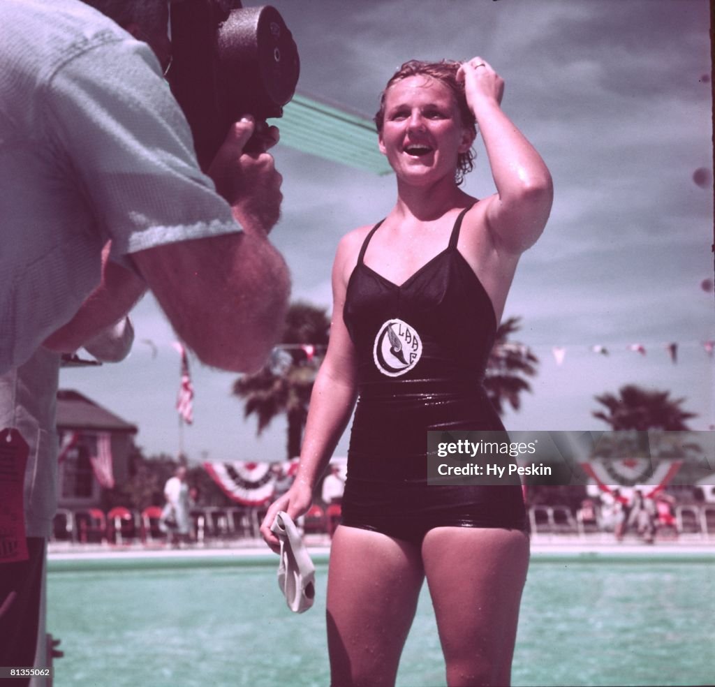 Pat McCormick, 1954 AAV Swim Meet