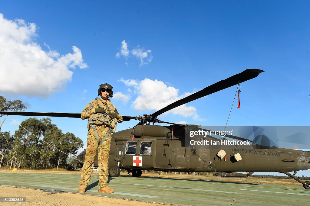 Battle Group Pegasus Participate In Exercise Talisman Sabre 2017