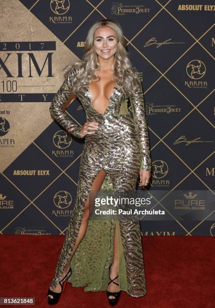 Model Khloe Terae attends the 2017 MAXIM Hot 100 Party at The Hollywood Palladium on June 24, 2017 in Los Angeles, California.