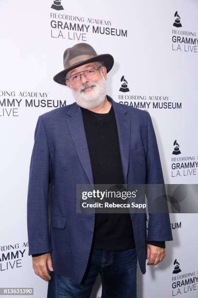 Singer/songwriter Jack Tempchin arrives at Peaceful Easy Feeling: An Evening With Jack Tempchin at The GRAMMY Museum on July 12, 2017 in Los Angeles,...