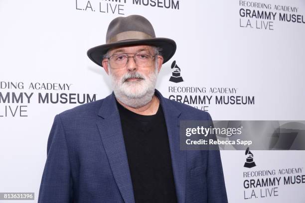 Singer/songwriter Jack Tempchin arrives at Peaceful Easy Feeling: An Evening With Jack Tempchin at The GRAMMY Museum on July 12, 2017 in Los Angeles,...