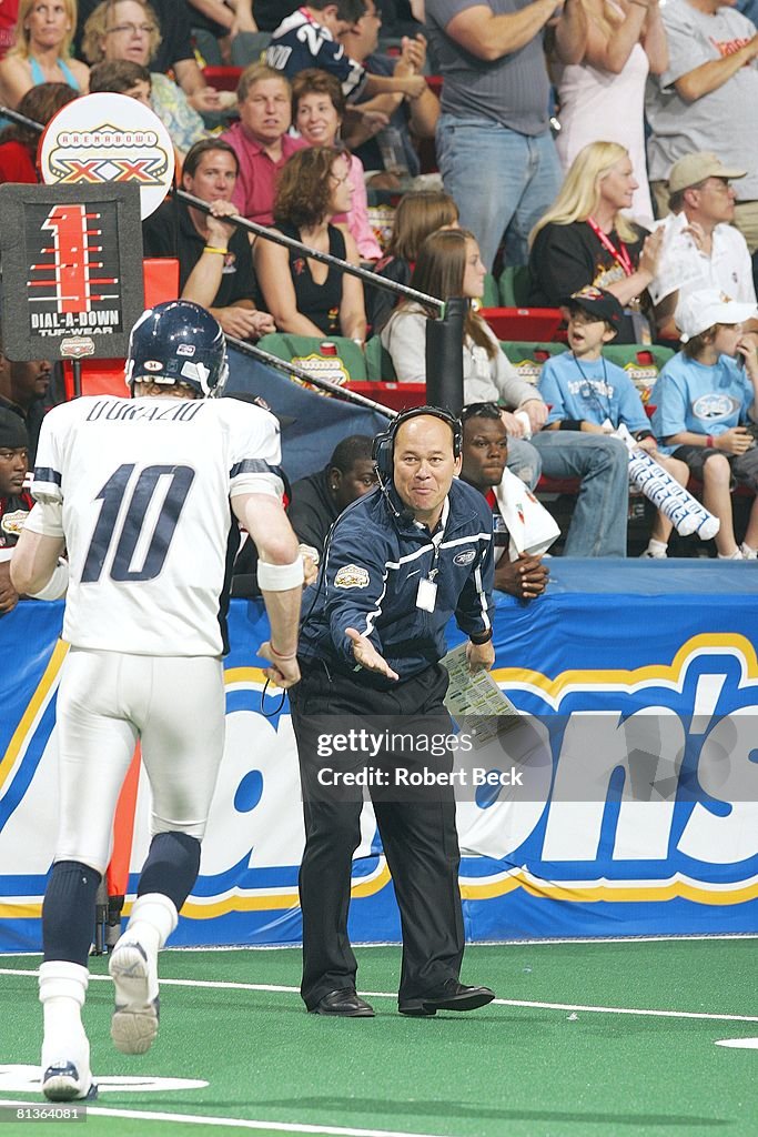 Chicago Rush Coach Mike Hohensee, ArenaBowl XX