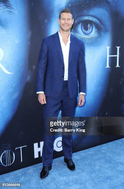 Actor Tom Hopper attends the Premiere of HBO's 'Game Of Thrones' Season 7 at Walt Disney Concert Hall on July 12, 2017 in Los Angeles, California.