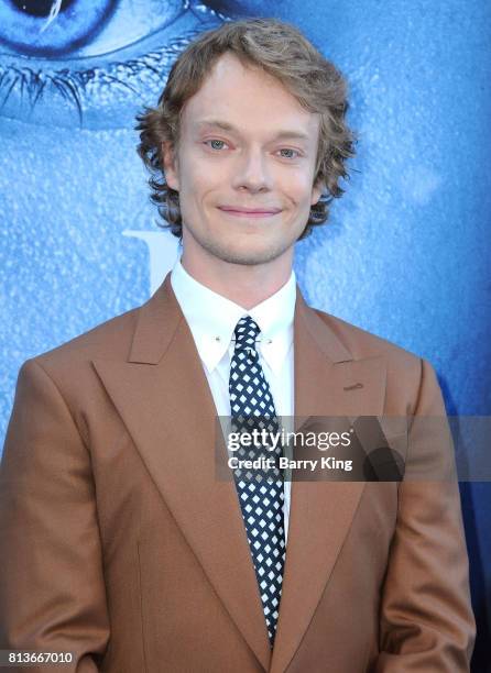 Actor Alfie Allen attends the Premiere of HBO's 'Game Of Thrones' Season 7 at Walt Disney Concert Hall on July 12, 2017 in Los Angeles, California.