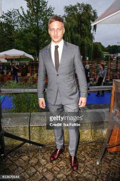 German actor Tom Wlaschiha attends the summer party 2017 of the German Producers Alliance on July 12, 2017 in Berlin, Germany.