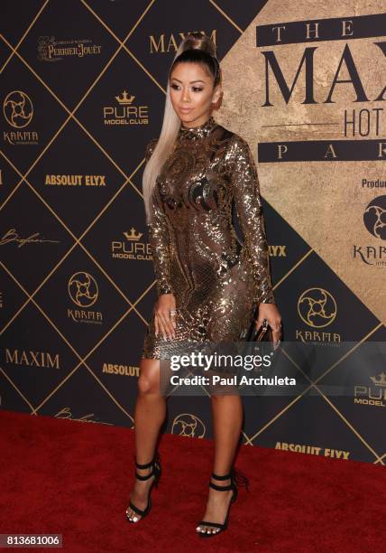 Singer / Social Media Personality Liane V attends the 2017 MAXIM Hot 100 Party at The Hollywood Palladium on June 24, 2017 in Los Angeles, California.