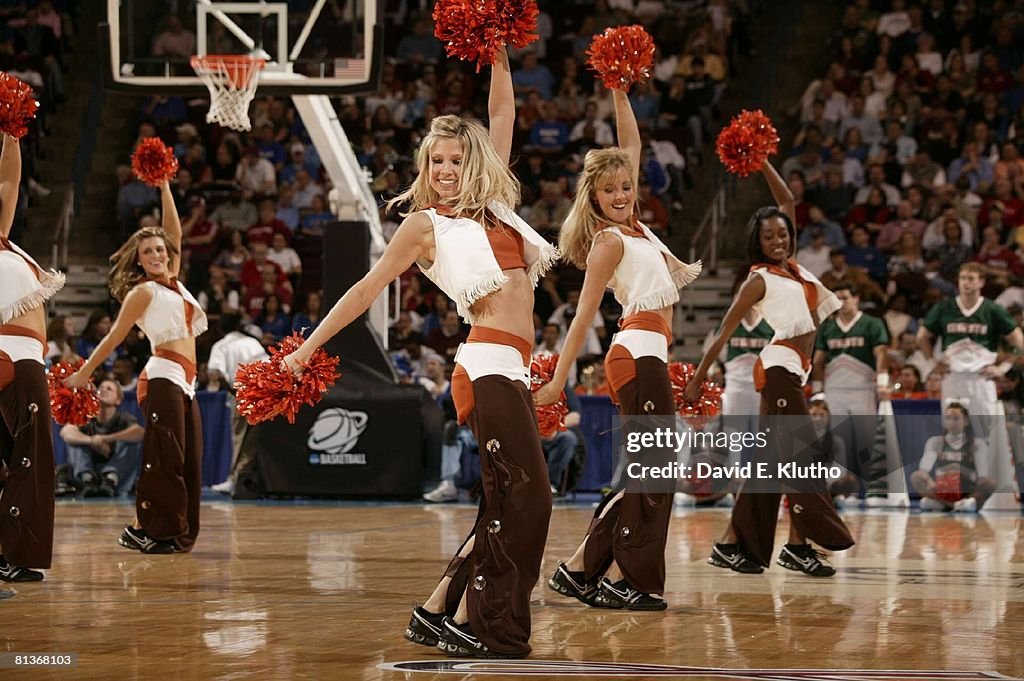 University of Texas Cheerleaders, 2008 NCAA South Regional Playoffs