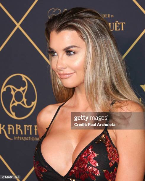 Model Emily Sears attends the 2017 MAXIM Hot 100 Party at The Hollywood Palladium on June 24, 2017 in Los Angeles, California.