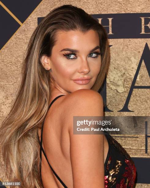 Model Emily Sears attends the 2017 MAXIM Hot 100 Party at The Hollywood Palladium on June 24, 2017 in Los Angeles, California.