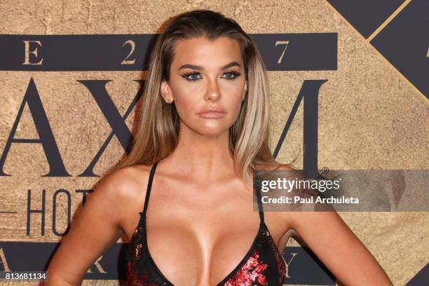 Model Emily Sears attends the 2017 MAXIM Hot 100 Party at The Hollywood Palladium on June 24, 2017 in Los Angeles, California.