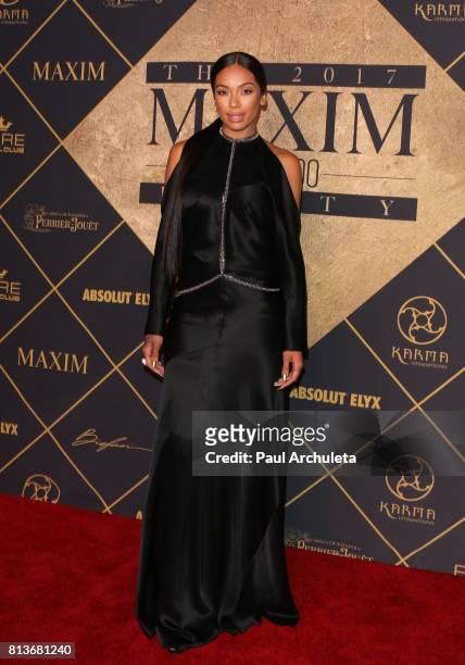 Model / Reality TV Personality Erica Mena attends the 2017 MAXIM Hot 100 Party at The Hollywood Palladium on June 24, 2017 in Los Angeles, California.