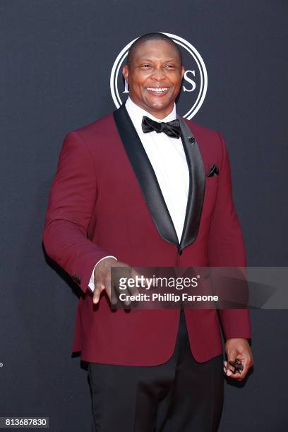 Eddie George attends The 2017 ESPYS at Microsoft Theater on July 12, 2017 in Los Angeles, California.