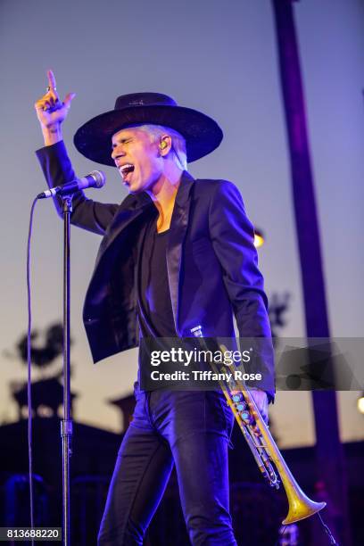 Spencer Ludwig performs at The Grove's Summer Concert Series Presented by Citi at The Grove on July 12, 2017 in Los Angeles, California.