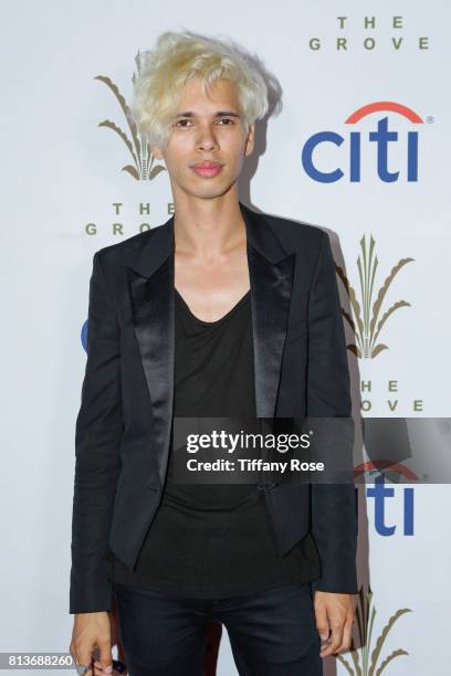 Spencer Ludwig poses at The Grove's Summer Concert Series Presented by Citi at The Grove on July 12, 2017 in Los Angeles, California.