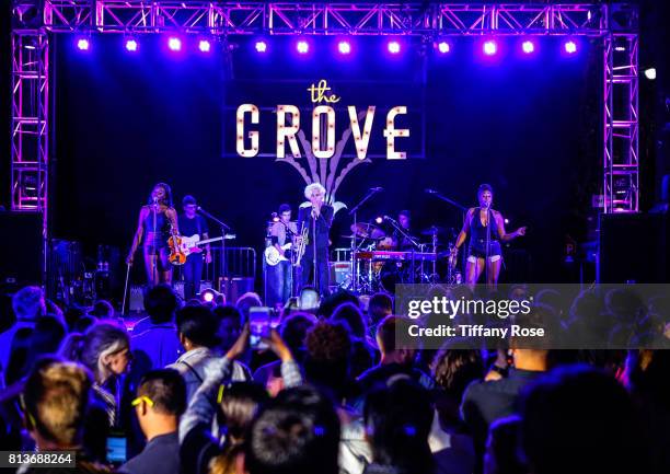 Spencer Ludwig performs at The Grove's Summer Concert Series Presented by Citi at The Grove on July 12, 2017 in Los Angeles, California.