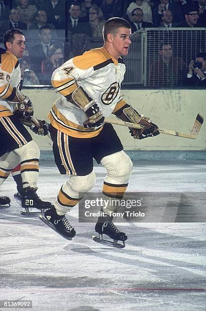 Hockey: Boston Bruins Bobby Orr in action vs New York Rangers, New York, NY 11/9/1967