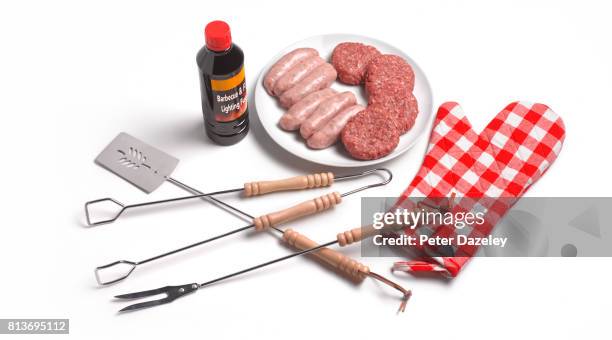 barbq - grillzange stock-fotos und bilder