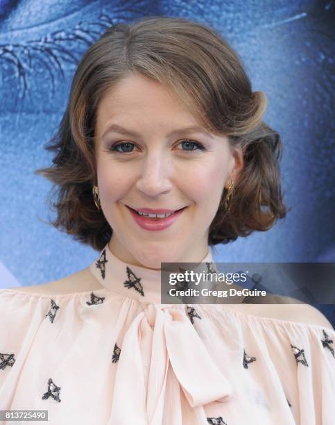 Gemma Whelan arrives at the premiere of HBO's "Game Of Thrones" Season 7 at Walt Disney Concert Hall on July 12, 2017 in Los Angeles, California.