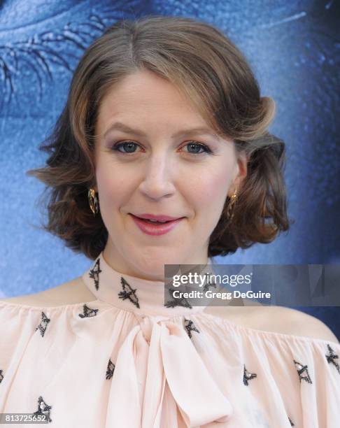 Gemma Whelan arrives at the premiere of HBO's "Game Of Thrones" Season 7 at Walt Disney Concert Hall on July 12, 2017 in Los Angeles, California.