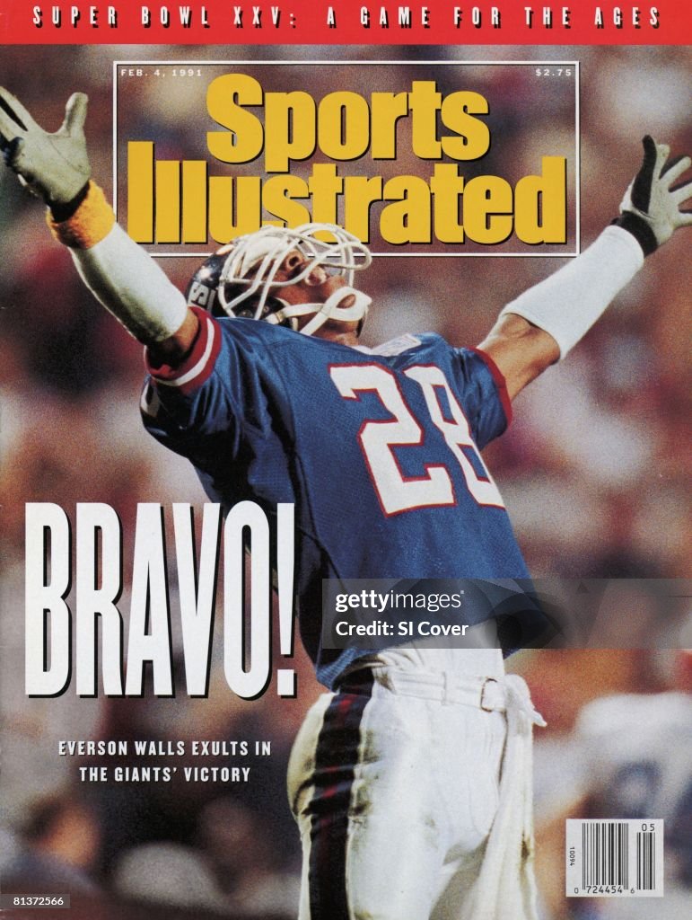 New York Giants Everson Walls, Super Bowl XXV