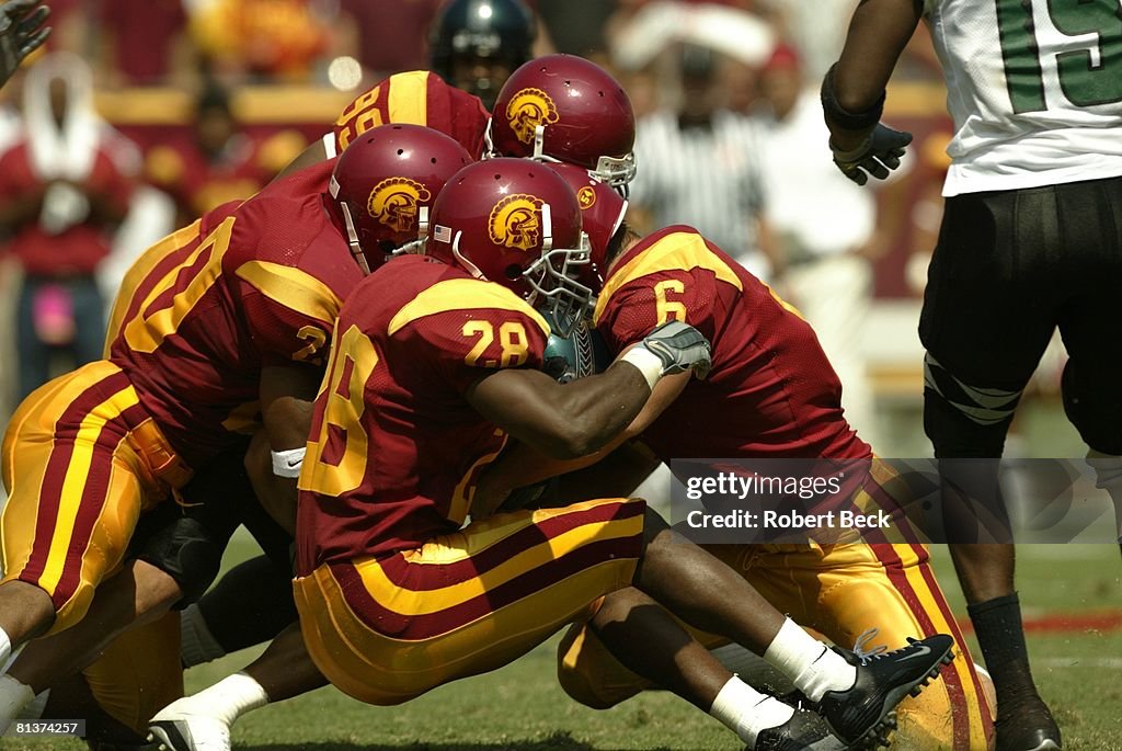 Mike Rae Usc USC's Will Poole , Matt Grootegoed , Darnell Bing , and Mike... News ...