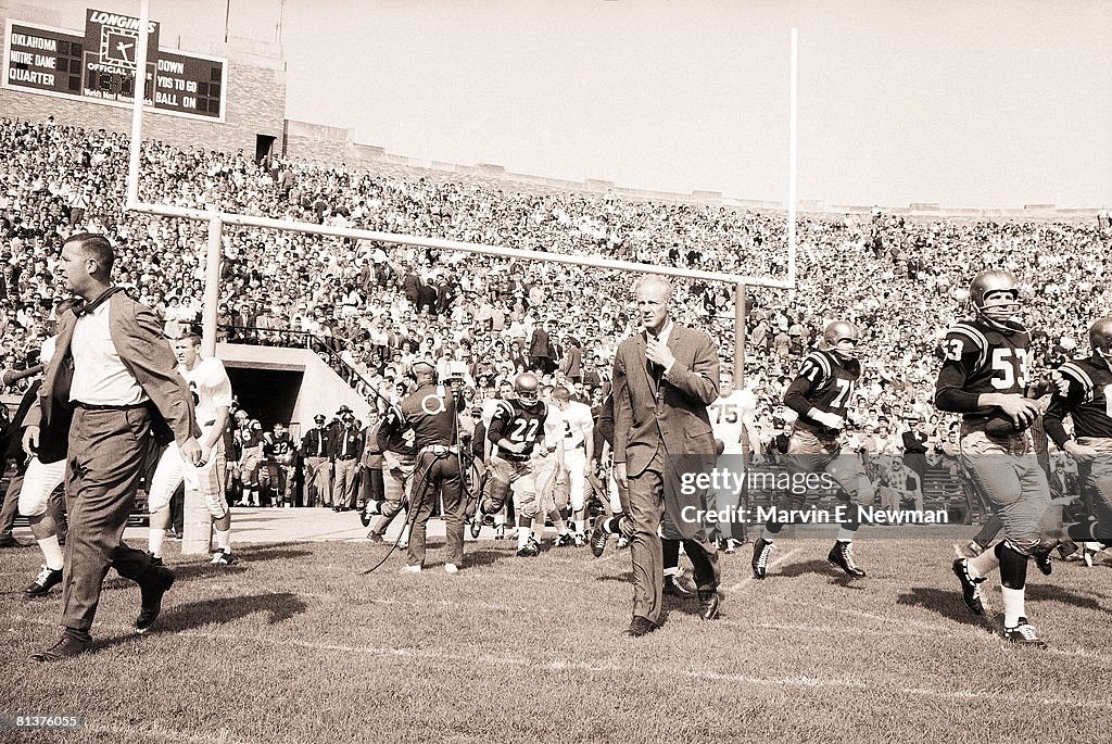 Oklahoma Coach Bud Wilkinson