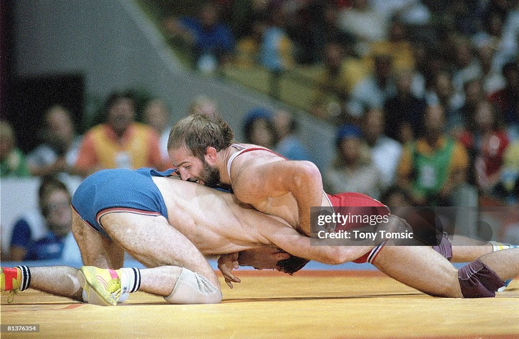 USA David Schultz, 1984 Summer Olympics