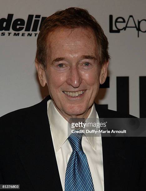 Bob McGrath attends Fidelity FutureStage "The Future of Broadway Is Now" at New World Stages on June 2, 2008 in New York City.