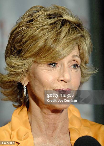 Guest speaker and actress Jane Fonda attends Planned Parenthood Action Fund and Planned Parenthood Advocates of New York City for their One Million...