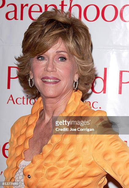Guest speaker and actress Jane Fonda attends Planned Parenthood Action Fund and Planned Parenthood Advocates of New York City for their One Million...