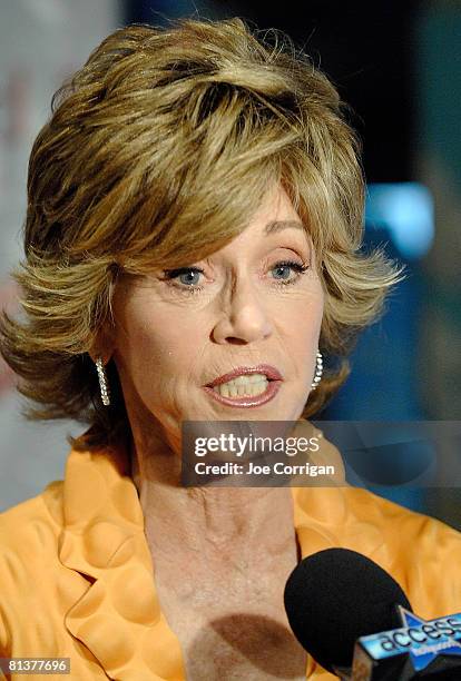 Guest speaker and actress Jane Fonda attends Planned Parenthood Action Fund and Planned Parenthood Advocates of New York City for their One Million...