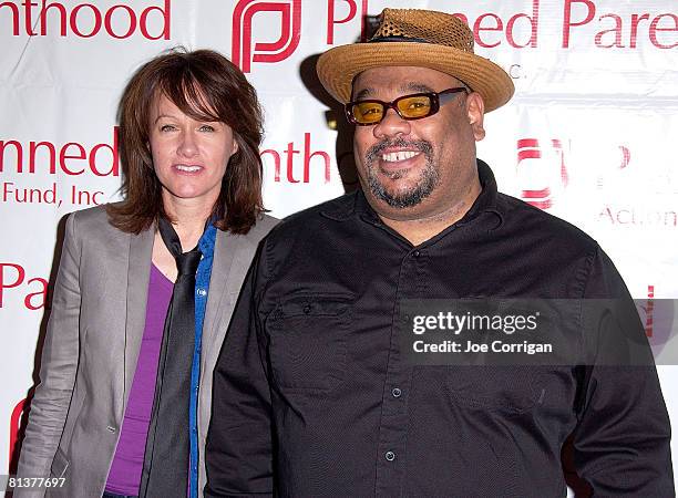 Musicians Heidi Rodewald and Stew attend Planned Parenthood Action Fund and Planned Parenthood Advocates of New York City for the One Million Strong...