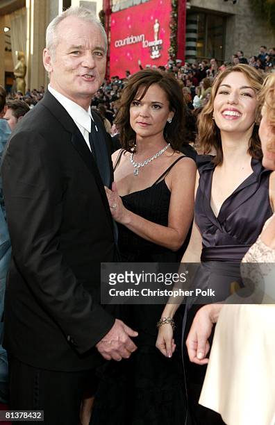 Bill Murray, wife Jennifer Butler and Sofia Coppola