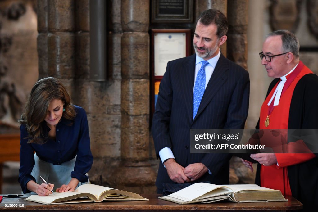 BRITAIN-SPAIN-POLITICS-ROYALS