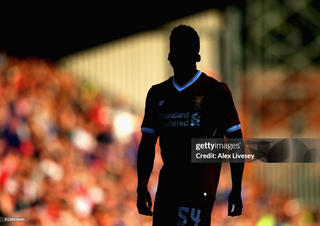 Tranmere Rovers v Liverpool - Pre Season Friendly